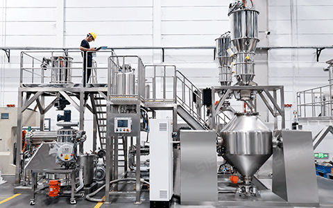 攜手知名美企DryBev！世赫成功交付智能化粉體生產(chǎn)線